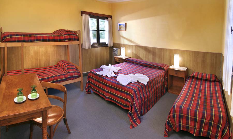 Habitaciones para hasta 6 personas