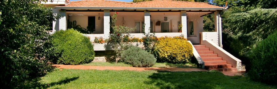 Vista de la hostería